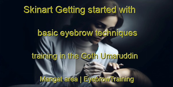 Skinart Getting started with basic eyebrow techniques training in the Goth Umaruddin Mangat area | EyebrowTraining | EyebrowClasses | SkinartTraining-Pakistan